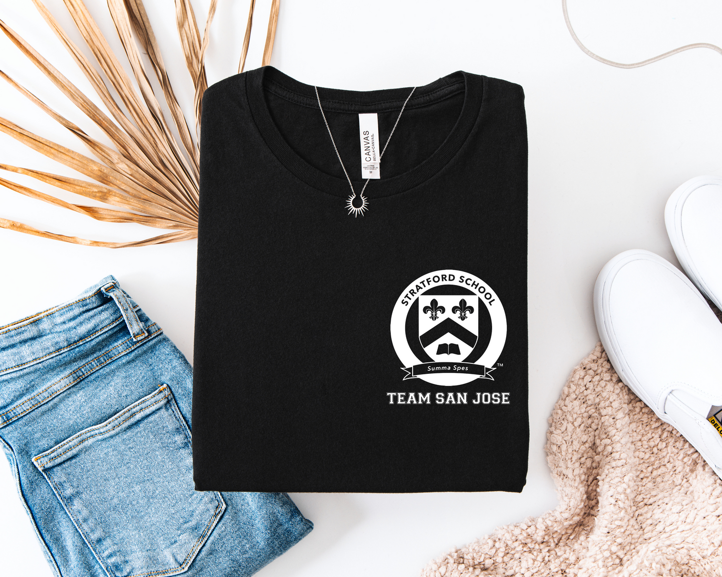 Stratford School Teacher Appreciation Day Tee | Bella Canvas 3001 DTF Printed “Team San Jose”