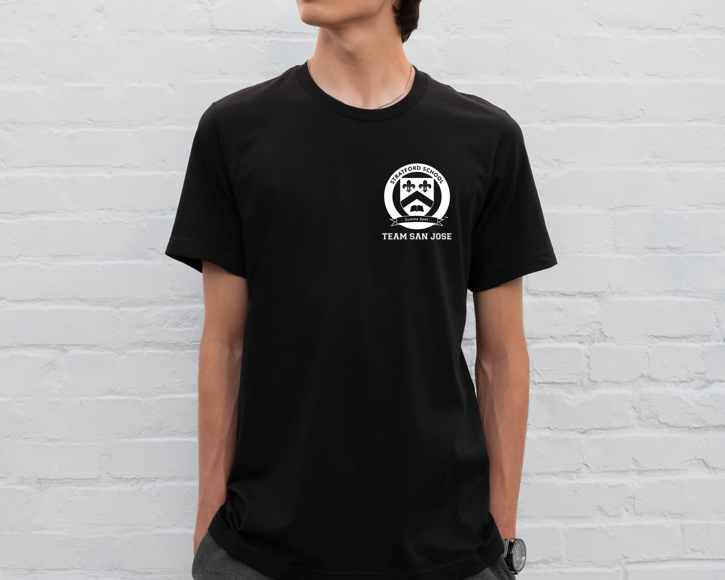 Stratford School Teacher Appreciation Day Tee | Bella Canvas 3001 DTF Printed “Team San Jose”